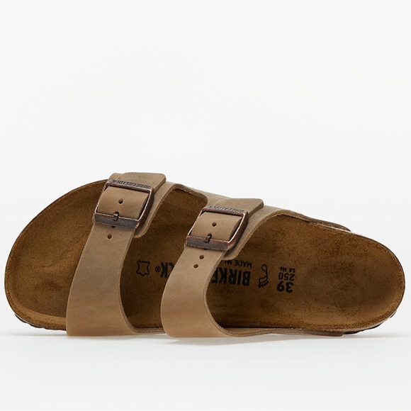 Birkenstock Other - Birkenstock Double Strap Arizona Sandal Tobacco Brown